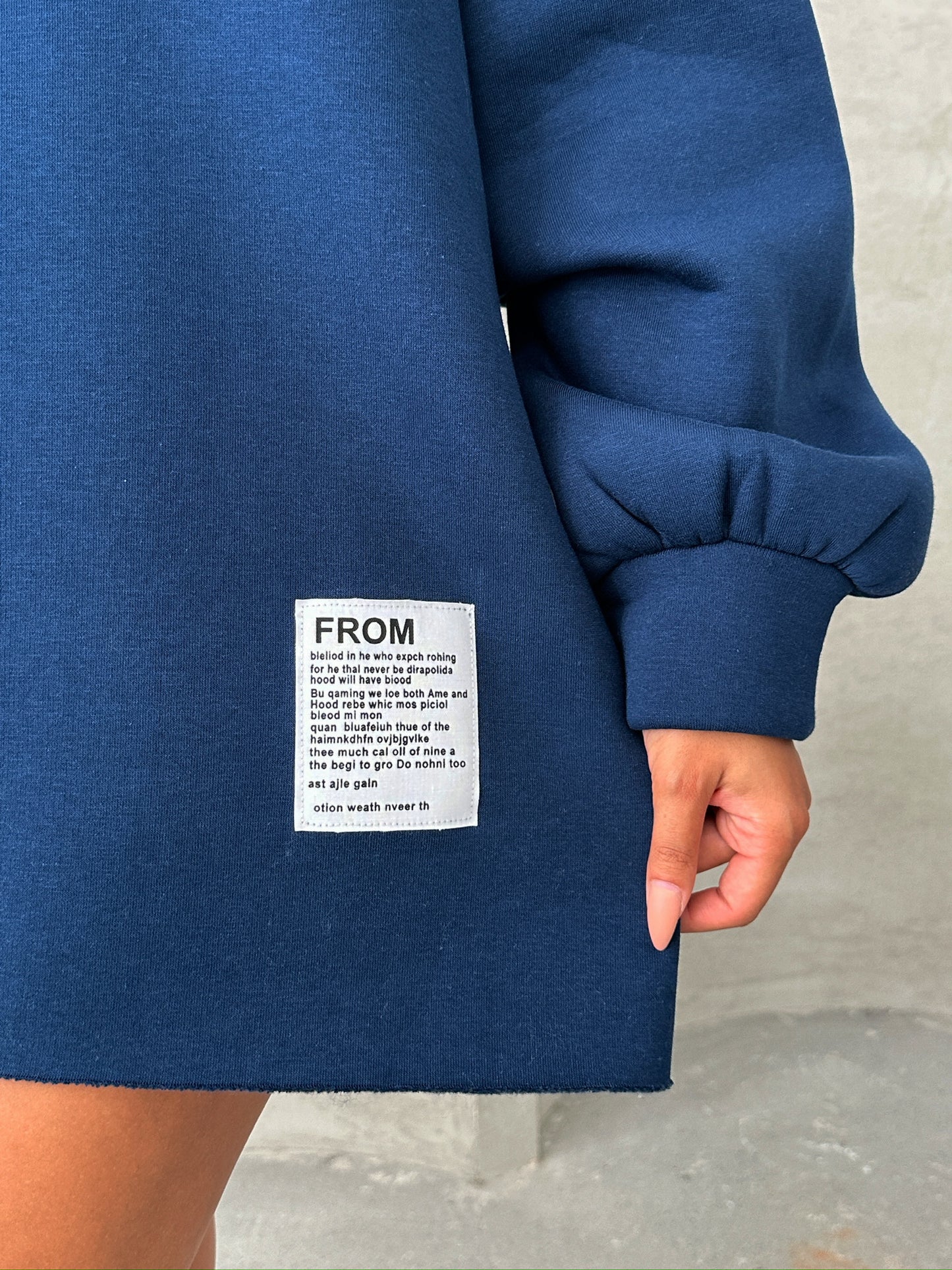 HOODIE DRESS (GROEN)