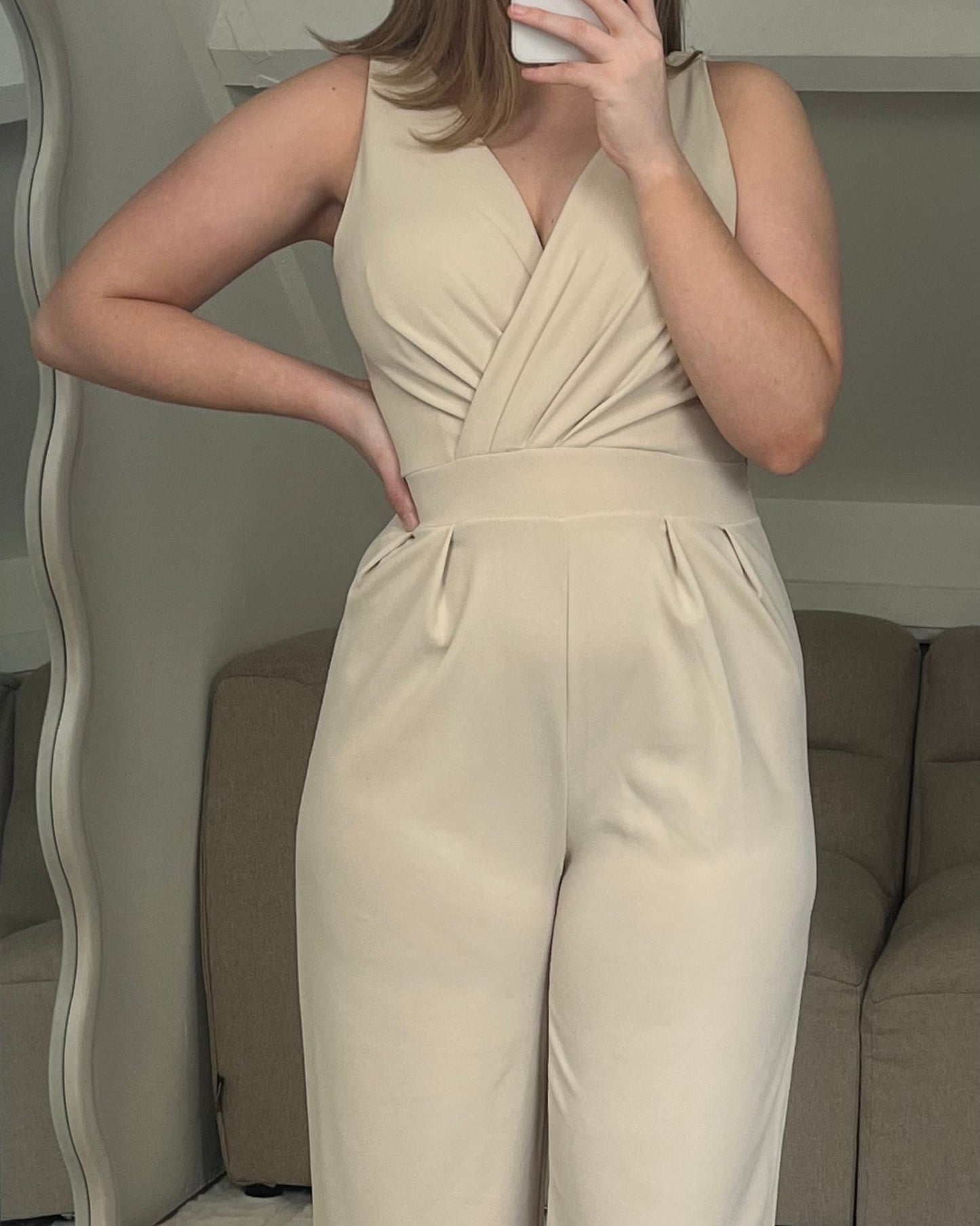 CLASSIC JUMPSUIT (CREME)