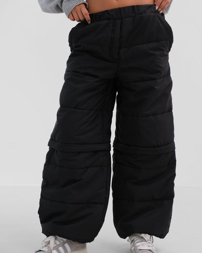 PUFFY JEANS (ZWART)