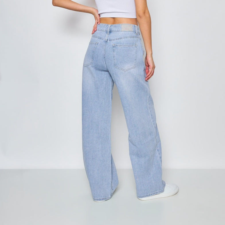 WIDE LEG JEANS (DENIM)